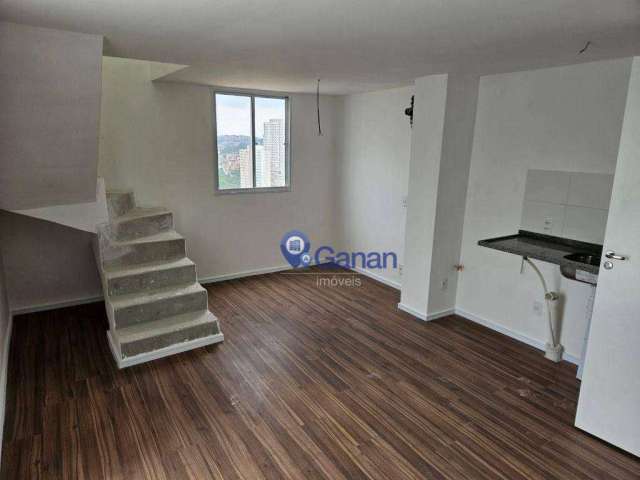 Cobertura Duplex com 1 dormitório à venda, 58 m² por R$ 400.000 - Campo Limpo - São Paulo/SP