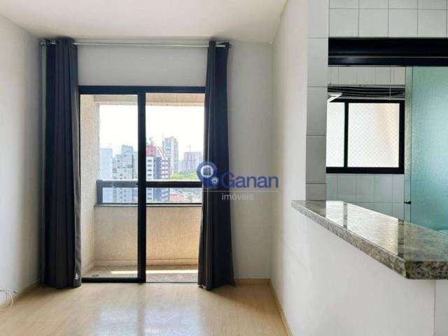 Apartamento com 1 dormitório para alugar, 45 m² por R$ 4.019,80/mês - Vila Mariana - São Paulo/SP