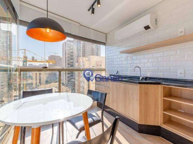 Apartamento 50 m² com 1 dormitório para alugar em Jardim das Acácias - São Paulo/SP