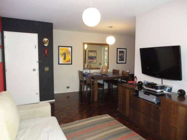 Apartamento com 3 dormitórios à venda, 107 m² por R$ 990.000,00 - Moema - São Paulo/SP