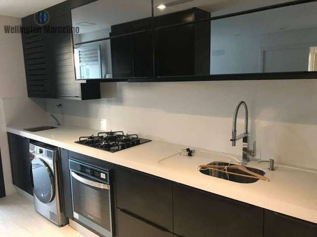 Amplo apartamento mobiliado com 2 quartos (1 suíte) em Pagani – Palhoça/SC