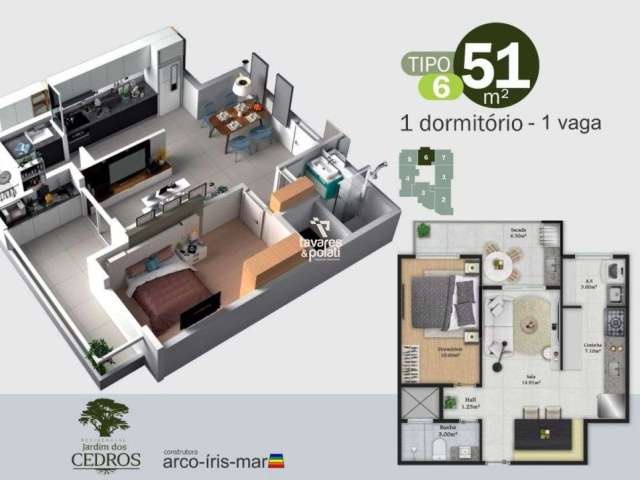 Apartamento à Venda em Jardim Real, Praia Grande - SP