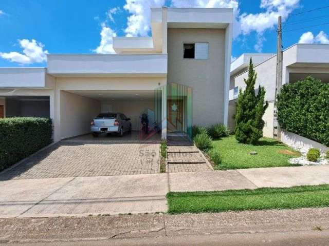 Casa em condomínio fechado com 3 quartos à venda na Avenida Professora Maria de Cresci Leopoldino, 755, Condomínio Residencial Quebec, São Carlos, 178 m2 por R$ 890.000