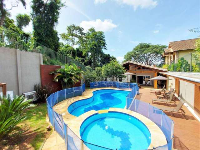 Casa à venda semi mobiliada- 4 suítes, 423 m² por R$ 1.750.000 - Granja Viana - SP