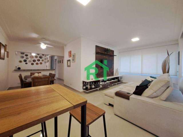 Apartamento Reformado, Vista ao Mar, 4 Dormitórios (2 Suítes), 1 Vaga, Pitangueiras, Guarujá/SP.