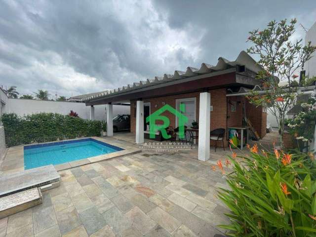 Casa Beira Mar, 5 Dormitórios, 3 suítes, Piscina Enseada Guaruja-Sp