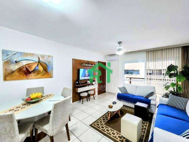 Apartamento com 3 dormitórios à venda, 126 m² por R$ 650.000,00 - Pitangueiras - Guarujá/SP