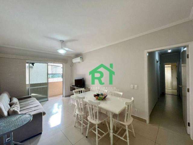 Apartamento Beira Mar, 3 Dormitórios (1 Suíte), 2 Vagas, Área de Lazer, Jardim Astúrias, Guarujá/SP