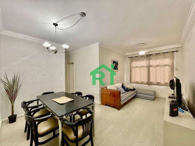 Apartamento Beira Mar, 2 Dormitórios, 1 Vaga, Área de Lazer, Enseada, Guarujá/SP