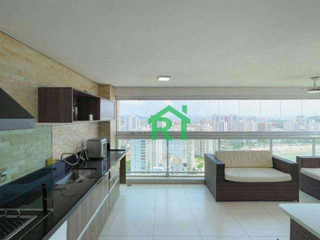 Apartamento Frente Mar, 3 Dormitórios (2 Suítes), 2 Vagas, Área de Lazer, Jardim Astúrias, Guarujá/SP