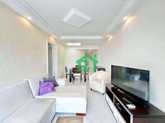 Apartamento Beira Mar, 2 Dormitórios (1 Suíte), 2 Vagas, Área de Lazer, Tombo, Guarujá/SP.