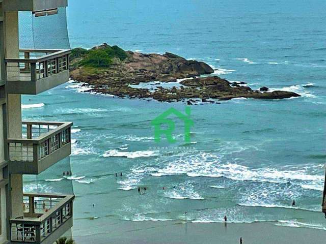 Apartamento com Vista Mar, 2 Dormitórios (1 Suíte), 1 Vaga, Pitangueiras, Guarujá/SP