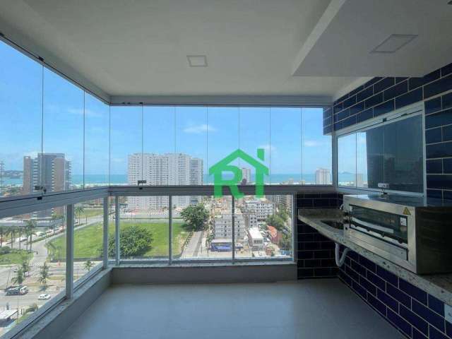 Apartamento Com Varanda Gourmet, 2 Dormitórios (1 Suíte), 2 Vagas, Área de Lazer, Enseada, Guarujá/SP