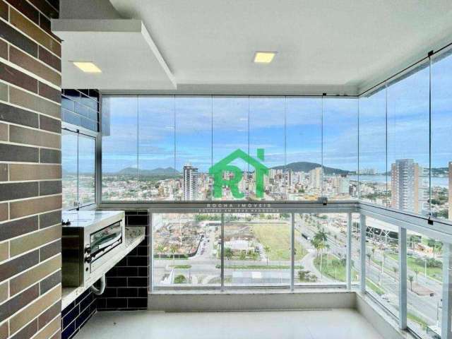 Apartamento 2 dormitórios,(1 Suíte), 2 Vagas, Lazer, Enseada - Guarujá/SP