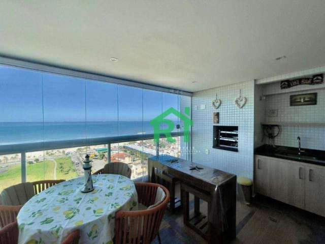 Apartamento Frente Mar, 3 Dormitórios (3 Suítes) 3 Vagas, Área de Lazer-Enseada- Guarujá/SP