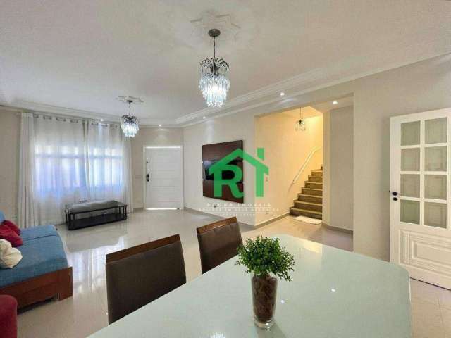 Sobrado Duplex com 4 Dormitórios (3 Suítes), 5 Vagas, Tombo, Guarujá/SP