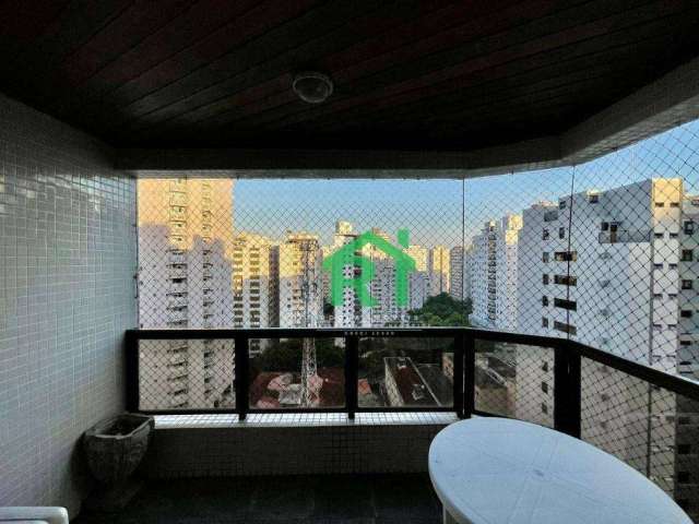 Apartamento na praia 3 dormitórios à venda, 135 m² por R$ 600.000 - Praia de Pitangueiras - Guarujá/SP