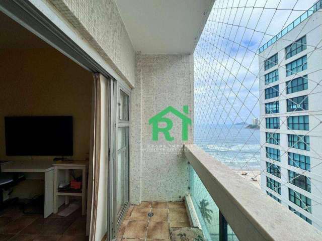 Apartamento com 1 dormitório à venda, 58 m² por R$ 370.000,00 - Pitangueiras - Guarujá/SP