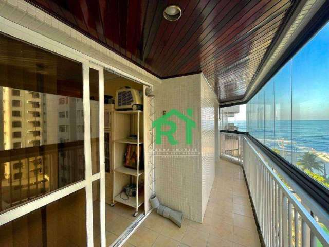 Apartamento Frente Mar | 3 Dormitórios (2 Suítes) | 1 Vaga |Área de Lazer | Jardim Astúrias | Guarujá/SP