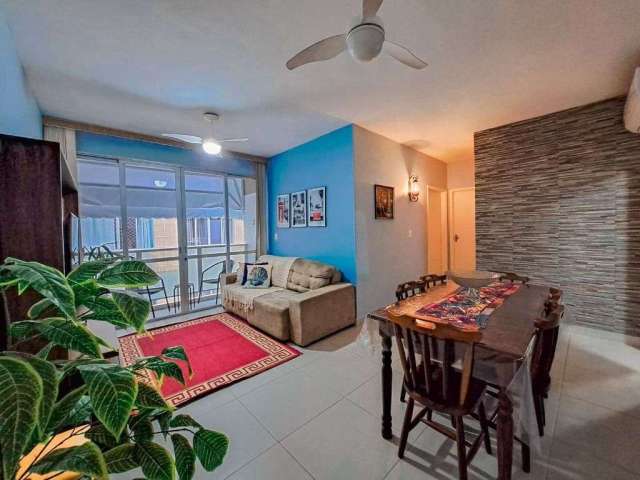 Apartamento na praia 2 dormitórios à venda, 1 Vaga, Lazer, 75 m² por R$ 380.000 - Praia da Enseada - Guarujá/SP