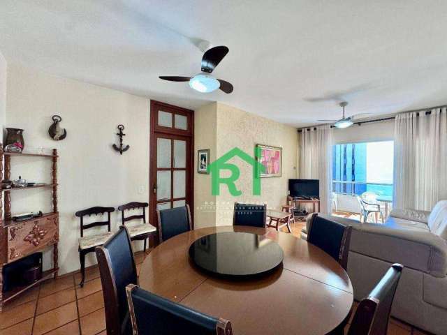 Apartamento com 3 dormitórios à venda, 110 m² por R$ 840.000,00 - Jardim Astúrias - Guarujá/SP