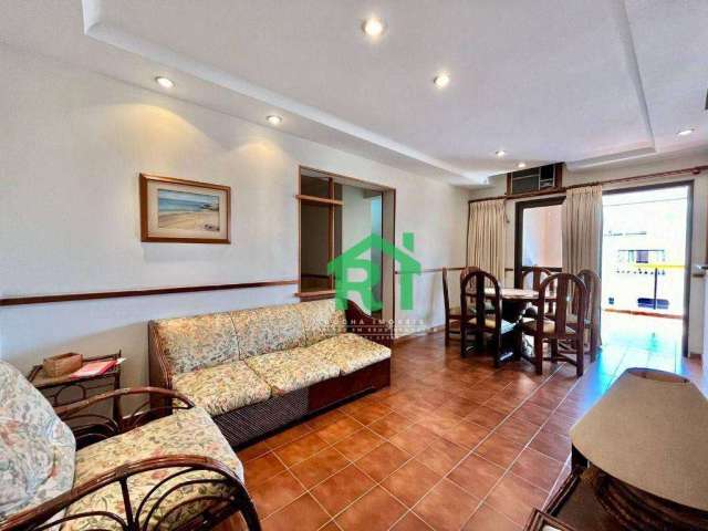 Flat à venda por R$ 550.000 - Pitangueiras - Guarujá/SP