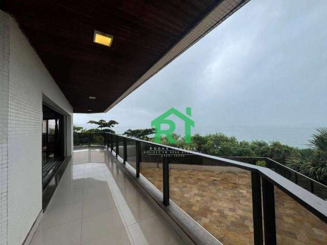 Apartamento com 4 dormitórios à venda, 253 m² por R$ 2.400.000,00 - Jardim Astúrias - Guarujá/SP