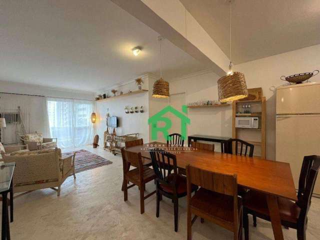 Apartamento à Beira Mar, 3 Dormitórios (1 Suíte), 2 Vagas, Pitangueiras, Guarujá/SP