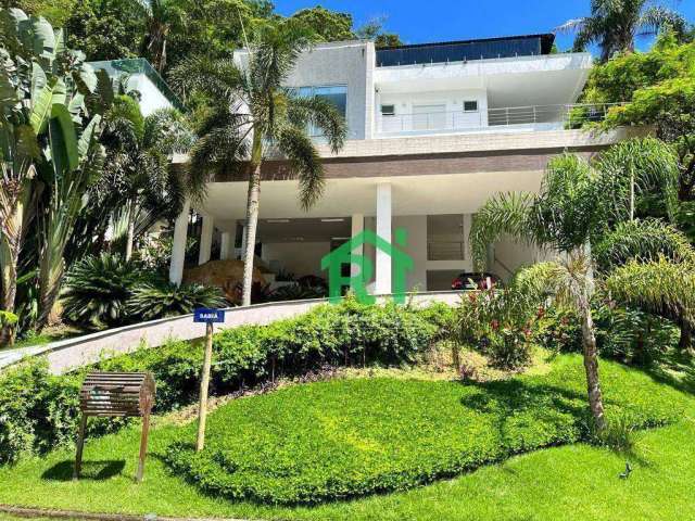 Casa 6 suítes à venda, lazer, 722m² R$6.498.000 - Recanto da Lagoinha - Ubatuba/SP