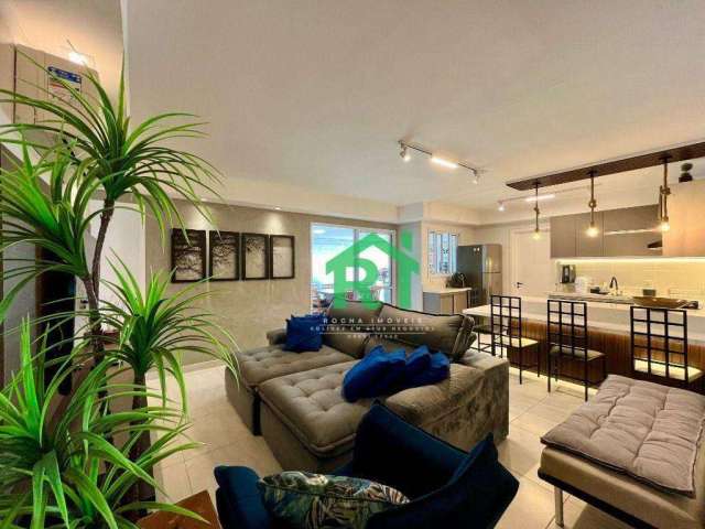 Apartamento com Varanda Gourmet, 3 Dormitórios (2 Suítes), 2 Vagas, Área de Lazer, Pitangueiras, Guarujá/SP