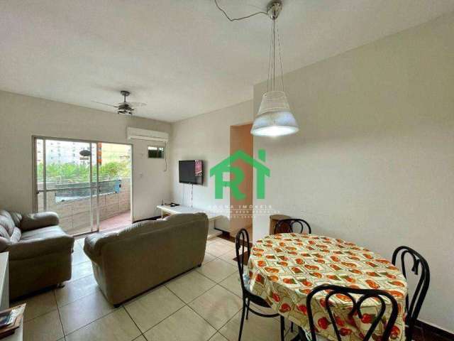 Apartamento com 2 dormitórios, 73 m² - venda por R$ 520.000,00 ou aluguel por R$ 3.000,00/mês - Tombo - Guarujá/SP