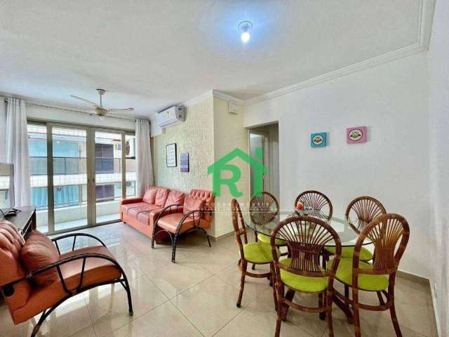 Apartamento com 3 dormitórios à venda, 100 m² por R$ 450.000,00 - Enseada - Guarujá/SP