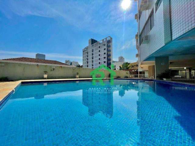 Apartamento com 2 Dormitórios (2 Suítes), 1  Vaga,  Área de Lazer, Tombo - Guarujá/SP