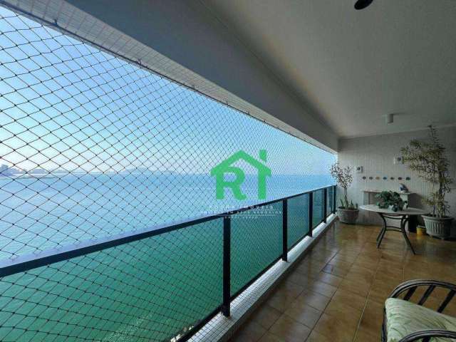 Apartamento com Vista Mar, 3 Suítes, 2 Vagas, Área de Lazer, Jardim Astúrias, Guarujá/SP