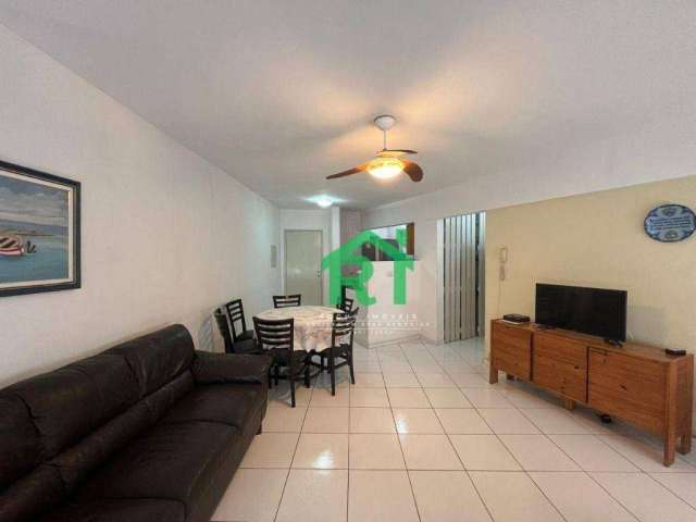 Apartamento Beira Mar, 2 Dormitórios (1 Suíte), 1 Vaga, Área de Lazer, Tombo, Guarujá/SP