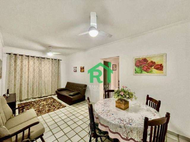 Apartamento beira-mar 1 quarto, 1 vaga. Venda, 60m² R$330.000 – Praia de Pitangueiras - Guarujá/SP