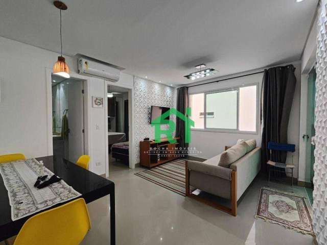 Apartamento Varanda Gourmet, Moderno, 1 Suíte, Lazer, 2 Vagas de Garagem, Guarujá, Pitangueiras/SP