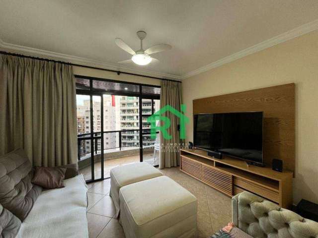 Apartamento 3 quartos, 2 vagas, lazer. Venda, 103m² R$800.000 - Pitangueiras - Guarujá/SP