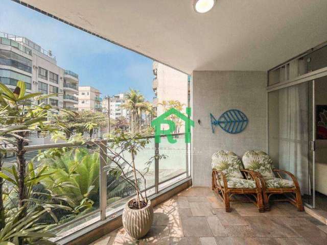 Apartamento Beira Mar, 3 dormitórios,( 3 Suítes) 2 Vagas, Lazer- Enseada -Guarujá/SP