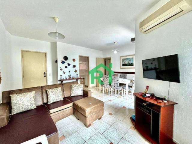 Apartamento com 3 dormitórios à venda, 90 m² por R$ 350.000 - Enseada - Guarujá/SP