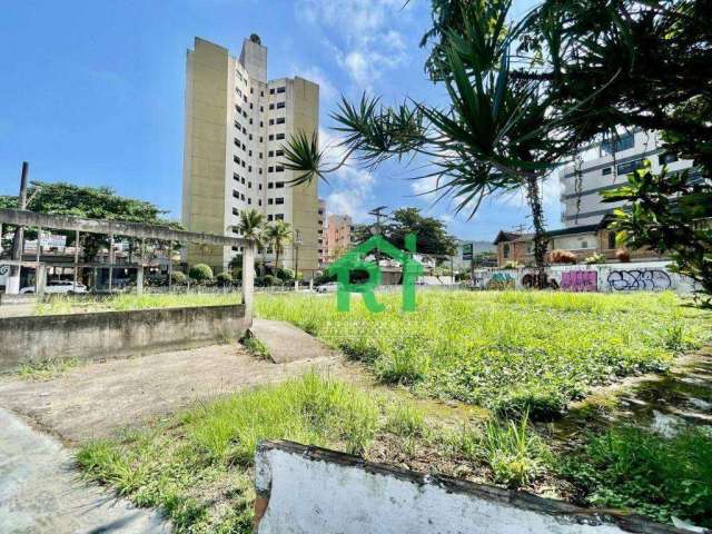 Terreno à venda na avenida dom Pedro I, 968,00 m²-Enseada- Guarujá/Sp