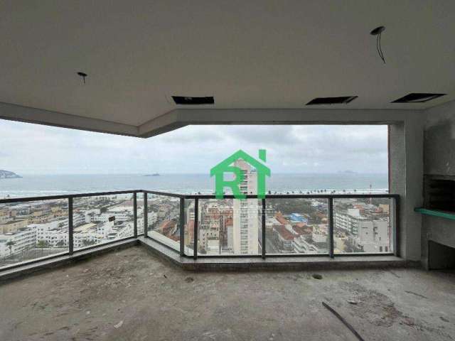 Apartamento Vista-Mar 3 Quartos,(1 suite) 2 vagas, Lazer Completo - Enseada - Guarujá/SP