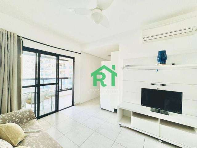 Apartamento Beira-mar 2 Quartos, Lazer Completo. Venda, 70m² R$590.000 - Pitangueiras - Guarujá/SP