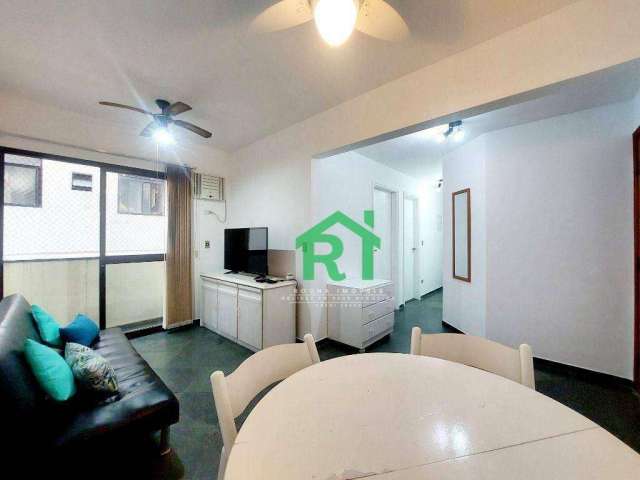 Apartamento com 2 dormitórios à venda, 65 m² por R$ 300.000 - Enseada - Guarujá/SP