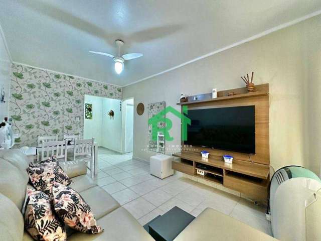 Apartamento beira mar, 1 dormitório, 1 vaga, Pitangueiras, Guarujá/SP.