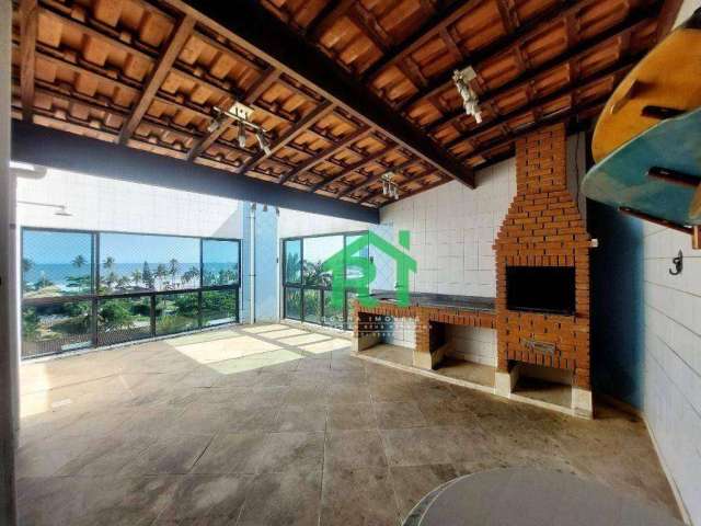 Cobertura com 3 dormitórios à venda, 135 m² por R$ 650.000 - Enseada - Guarujá/SP