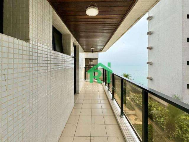 Apartamento Frente mar, 3 dormitórios,(2 suítes) 3 vagas, Lazer - Enseada - Guarujá/SP