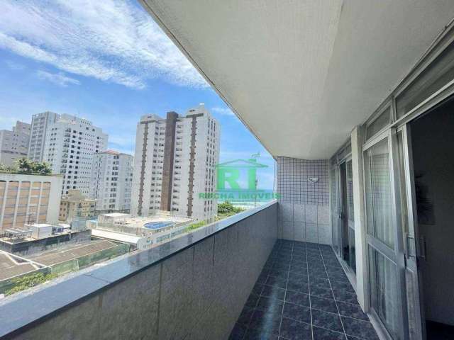 Apartamento beira mar, 4 dormitórios sendo 1 suíte, Pitangueiras, Guarujá/SP