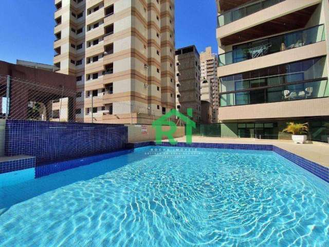 Apartamento à Beira Mar, 4 Dormitórios (2 Suítes), 2 Vagas, Área de Lazer, Jardim Astúrias, Guarujá/SP