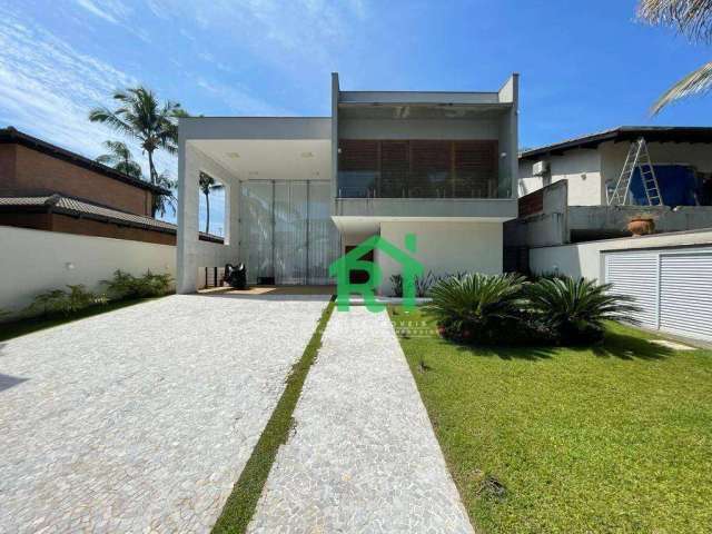 Casa com 4 dormitórios à venda, 380 m² por R$ 3.300.000,00 - Acapulco - Guarujá/SP